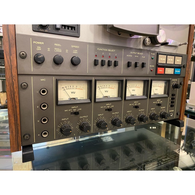 Someone Left this Beautiful Teac-A3440 on the Sidewalk. One New Belt Later  and it Runs Like A Champ! : r/vintageaudio